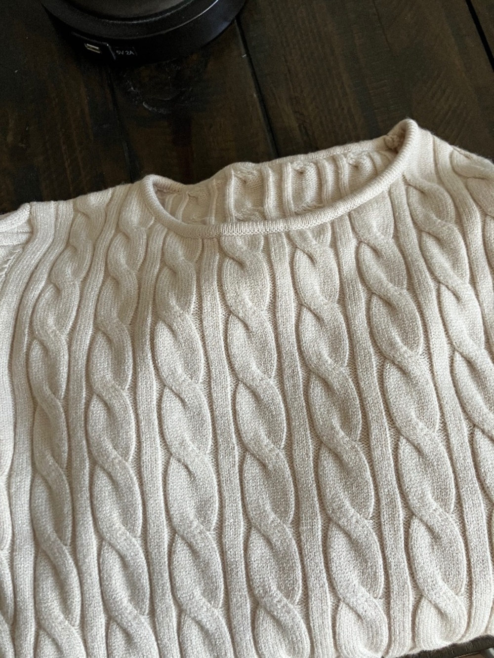 NWOT Claudia EV Luxe Cable Knit Long Maxi Dress Maison Lea Lou